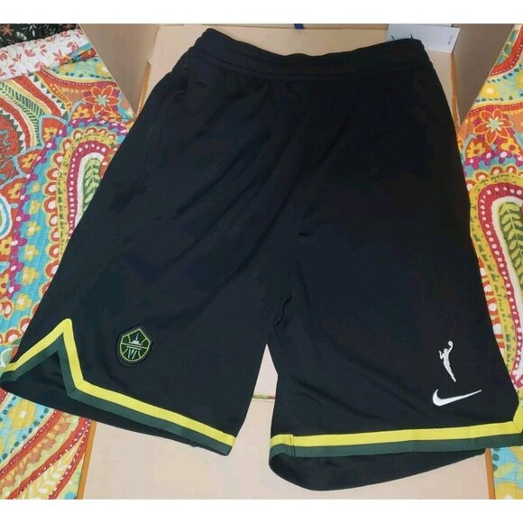 Nike Other - Nike WNBA Seattle Storm Basketball Shorts CV4108-010 Black Men's Size S New